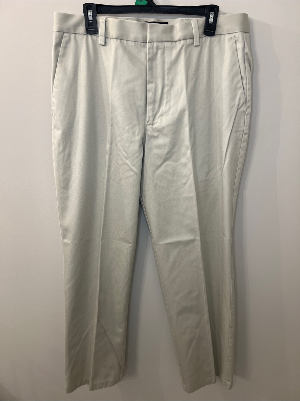 Dockers Light Cream Straight-Leg Chinos. 36x32